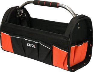 Сумка для инструментов открытая 22" 11 карманов YATO YT-74373 фото