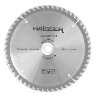 Диск пильний по алюмінію - 210х30 54 зуб. (HAISSER) 6990001319086 фото