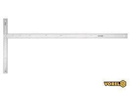 УГОЛЬНИК АЛЮМИНИЕВЫЙ VOREL 1200 Х 390 ММ С РАЗМЕТКОЙ УГЛОВ 15-75&deg; 18372 фото