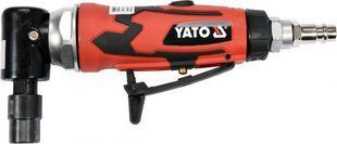 УГЛОВАЯ ПНЕВМАТИЧЕСКАЯ ШЛИФМАШИНА YATO 1/4" 20000 ОБ/МИН 113 Л/МИН YT-09676 фото