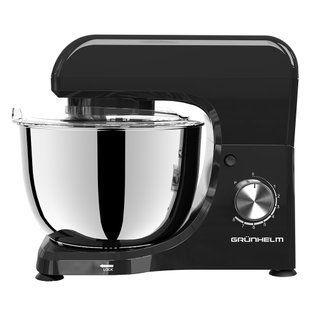 Кухонна машина GKM0019B, 1300-1500 Вт, 8 швидкостей, чорна (GRUNHELM) 6902023001191 фото