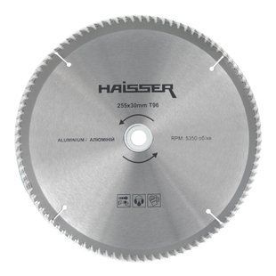 Диск пильний по алюмінію - 255х30 96 зуб. (HAISSER) 6990001319109 фото
