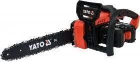 АККУМУЛЯТОРНАЯ ЦЕПНАЯ ПИЛА YATO 36 В (2 X LI-ION 18 В) 2 АЧ 14"/35 СМ (БЕЗ АККУМУЛЯТОРА) YT-82813 фото