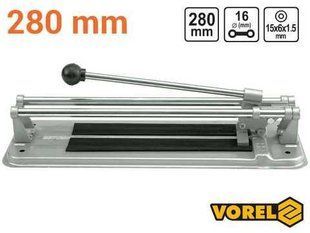 ПЛИТКОРЕЗ VOREL 280 ММ 16 ММ 02300 фото