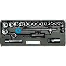 НАБОР ГОЛОВОК ТОРЦЕВЫХ VOREL 1/2" 24 ПРЕДМЕТА 58240 фото
