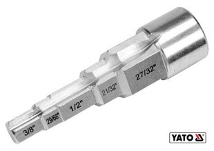 Ключ ступеневий YATO 1/2" до головок 3/8" 29/68" 1/2" 21/32" 27/32" Cr-V YT-03317 фото