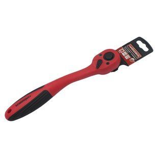 (70165) Ручка-тріскачка 3/8" 72 зуба пластиковий корпус з підв HAISSER 6914466885450 фото