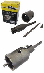 Коронка по бетону SDS-Plus - 120мм (WERK) 6914466104209 фото
