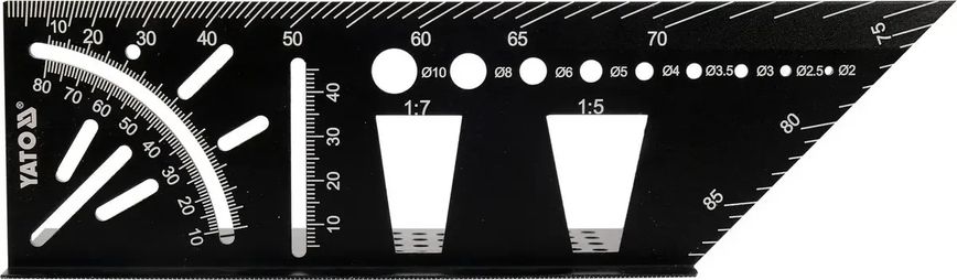 Угольник пространственный 3D YATO YT-70825 YT-70825 фото