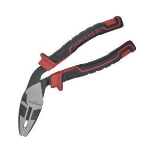 (41184) Плоскогубці 190мм вигнуті Cr-Ni Blacken Polished 50%SAVE POWER HAISSER 6990001311417 фото