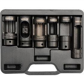 Набір насадок до форсунків в дизельний двигун YATO 1/2" 6 шт YT-0622 фото